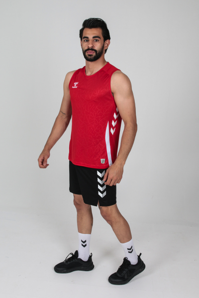 Hummel - Gihamsport Dream Kolsuz Antrenman Tişörtü Kırmızı