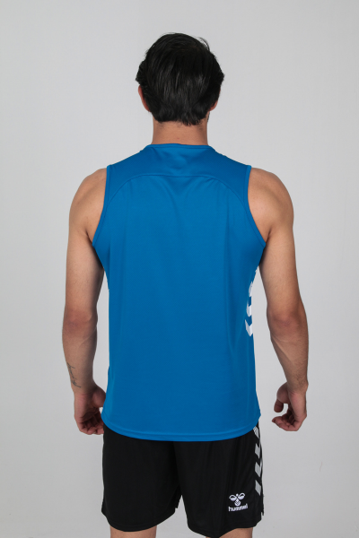 Hummel - Gihamsport Dream Kolsuz Antrenman Tişörtü Mavi