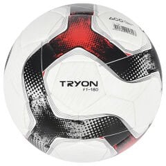 Tryon FT-180 Hybrıd Futbol Topu Siyah-Kırmızı-Beyaz