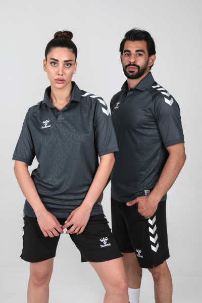 Hummel - Gihamsport Deram Kamp Tişörtü Antrasit