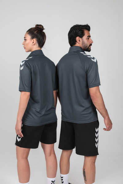 Hummel - Gihamsport Deram Kamp Tişörtü Antrasit