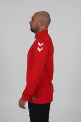 Hummel - Gihamsport Oregon Yarım Fermuarlı Eşofman Üstü Kırmızı