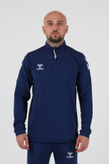 Hummel - Gihamsport Oregon Yarım Fermuarlı Eşofman Üstü Lacivert