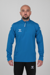 Hummel - Gihamsport Oregon Yarım Fermuarlı Eşofman Üstü Sax Mavi