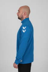 Hummel - Gihamsport Oregon Yarım Fermuarlı Eşofman Üstü Sax Mavi