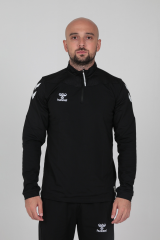 Hummel - Gihamsport Oregon Yarım Fermuarlı Eşofman Üstü Siyah
