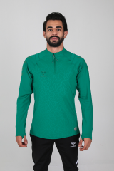 Hummel - Gihamsport Dream Yarım Fermuarlı Eşofman Üstü Yeşil