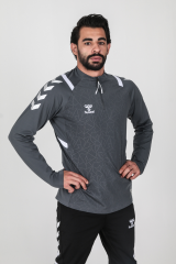 Hummel - Gihamsport Dream Yarım Fermuarlı Eşofman Üstü Antrasit