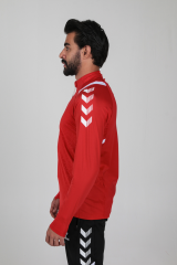 Hummel - Gihamsport Dream Yarım Fermuarlı Eşofman Üstü Kırmızı