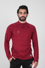 Hummel - Gihamsport Dream Yarım Fermuarlı Eşofman Üstü Bordo
