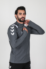 Hummel - Gihamsport Dream Yarım Fermuarlı Eşofman Üstü Antrasit