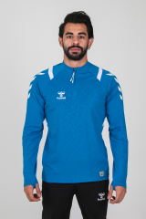 Hummel - Gihamsport Dream Yarım Fermuarlı Eşofman Üstü Sax Mavi