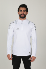 Hummel - Gihamsport Dream Yarım Fermuarlı Eşofman Üstü Beyaz