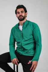 Hummel - Gihamsport Dream Tam Fermuarlı Eşofman Üstü Yeşil