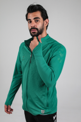 Hummel - Gihamsport Dream Tam Fermuarlı Eşofman Üstü Yeşil