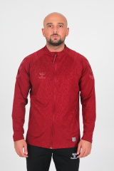 Hummel - Gihamsport Dream Tam Fermuarlı Eşofman Üstü Bordo