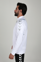 Hummel - Gihamsport Dream Tam Fermuarlı Eşofman Üstü Beyaz