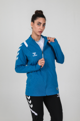 Hummel - Gihamsport Dream Tam Fermuarlı Eşofman Üstü Sax Mavi
