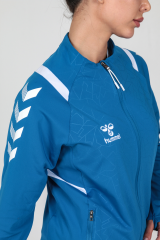 Hummel - Gihamsport Dream Tam Fermuarlı Eşofman Üstü Sax Mavi