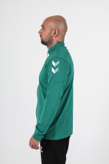 Hummel - Gihamsport Oregon Tam Fermuarlı Eşofman Üstü Yeşil