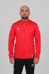 Hummel - Gihamsport Oregon Tam Fermuarlı Eşofman Üstü Kırmızı