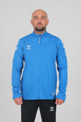 Hummel - Gihamsport Oregon Tam Fermuarlı Eşofman Üstü Sax Mavi