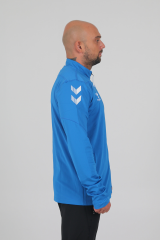 Hummel - Gihamsport Oregon Tam Fermuarlı Eşofman Üstü Sax Mavi