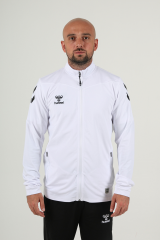 Hummel - Gihamsport Oregon Tam Fermuarlı Eşofman Üstü Beyaz