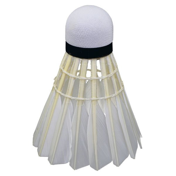 SELEX 606 Badminton Topu Kaz Tüyü Mantar Başlıklı 12'li