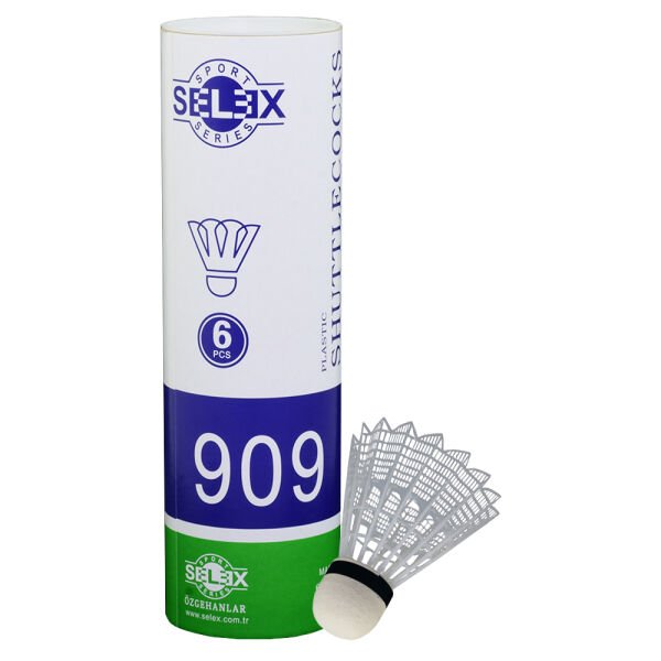 SELEX 909 Badminton Topu Plastik 6'lı