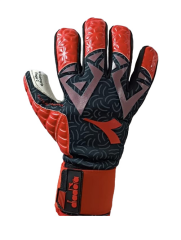 Diadora Supergrip Finger 2 Kaleci Eldiveni ( DG-301 ) Siyah-Kırmızı