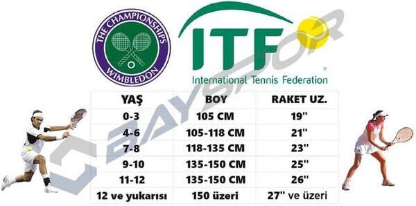 TRYON Fıre Tenis Raketi 27 İnc L2