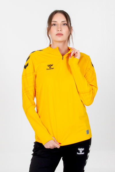 Hummel - Gihamsport Lıne Yarım Fermuarlı Eşofman Üstü Sarı