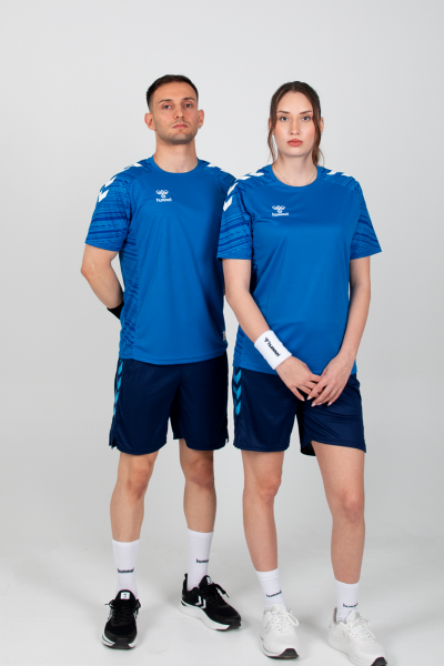 Hummel - Gihamsport Lıne Antrenman Tişörtü Sax - Mavi