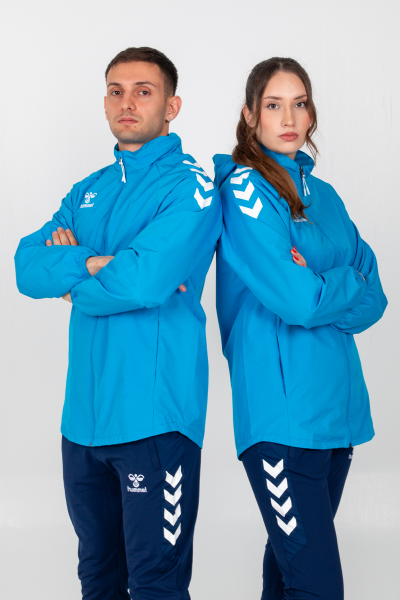 Hummel - Gihamsport Lıne  Yağmurluk Turkuaz