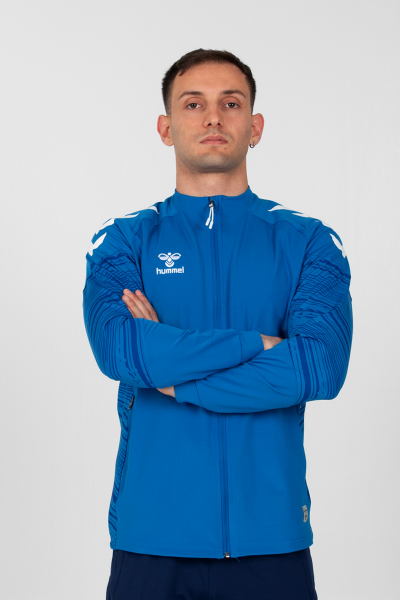 Hummel - Gihamsport Lıne Tam Fermuarlı Eşofman Üstü Sax - Mavi