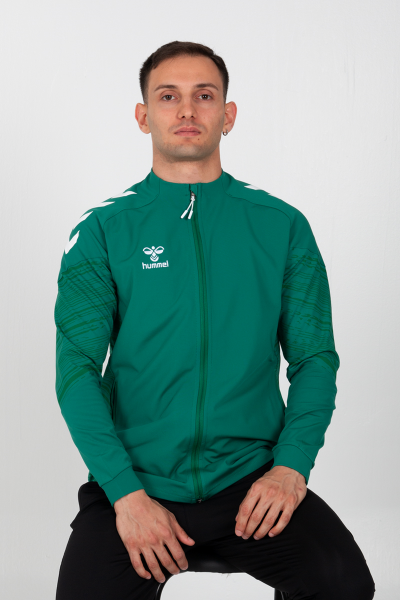 Hummel - Gihamsport Lıne Tam Fermuarlı Eşofman Üstü Yeşil