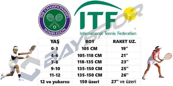 Tryon Spıder-19 Tenis Raketi 19 İnç
