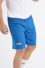 Diadora - Gihamsport Kareli Antrenman Şortu Mavi