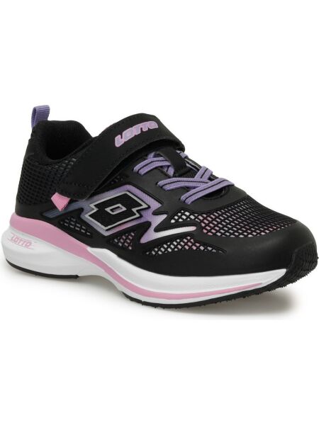 Lotto Montese GPS 4FX Kız Çocuk Koşu Ayakkabısı Siyah-Mor
