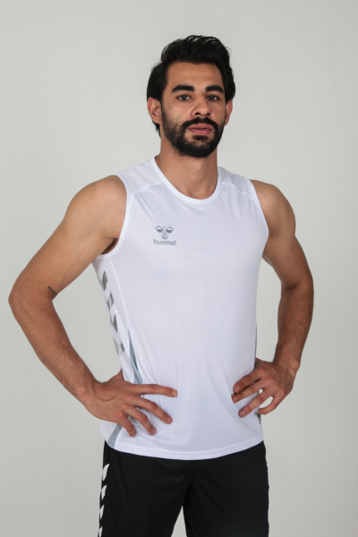 Hummel - Gihamsport Dream Kolsuz Antrenman Tişörtü Beyaz